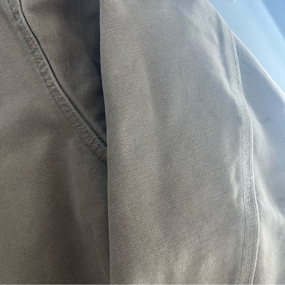 Vintage‎ Carhartt Jacket Mens XL Tan Detroit Workwear Duck Canvas Blanket Lined - Picture 5 of 11
